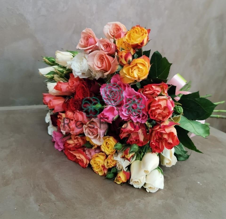 Букет цветов из: Розы в Боргустанской