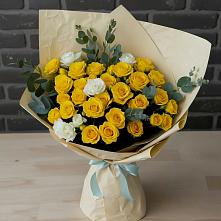 Букет цветов из:  Розы в Боргустанской