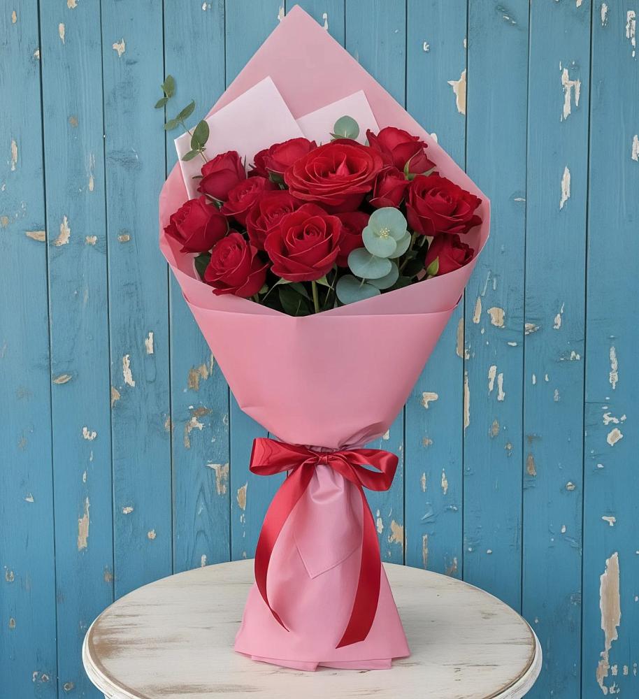 Букет цветов из: Розы в Боргустанской