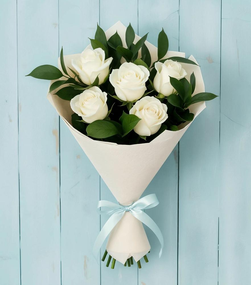 Букет цветов из: Розы в Боргустанской