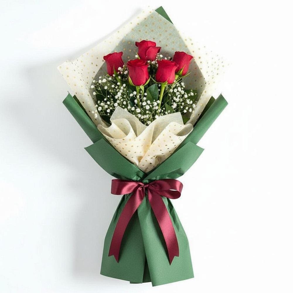 Букет цветов из: Розы в Боргустанской