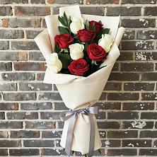 Букет цветов из:  Розы в Боргустанской
