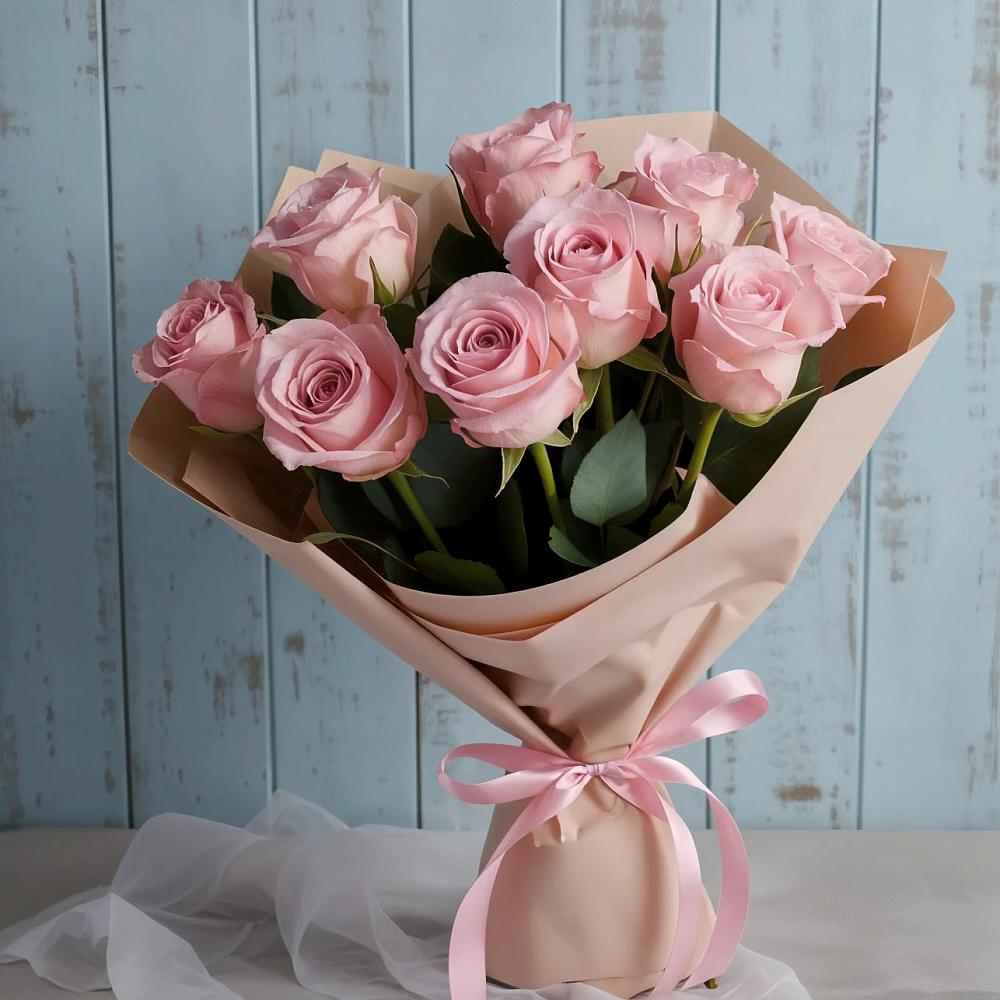 Букет цветов из: Розы в Боргустанской