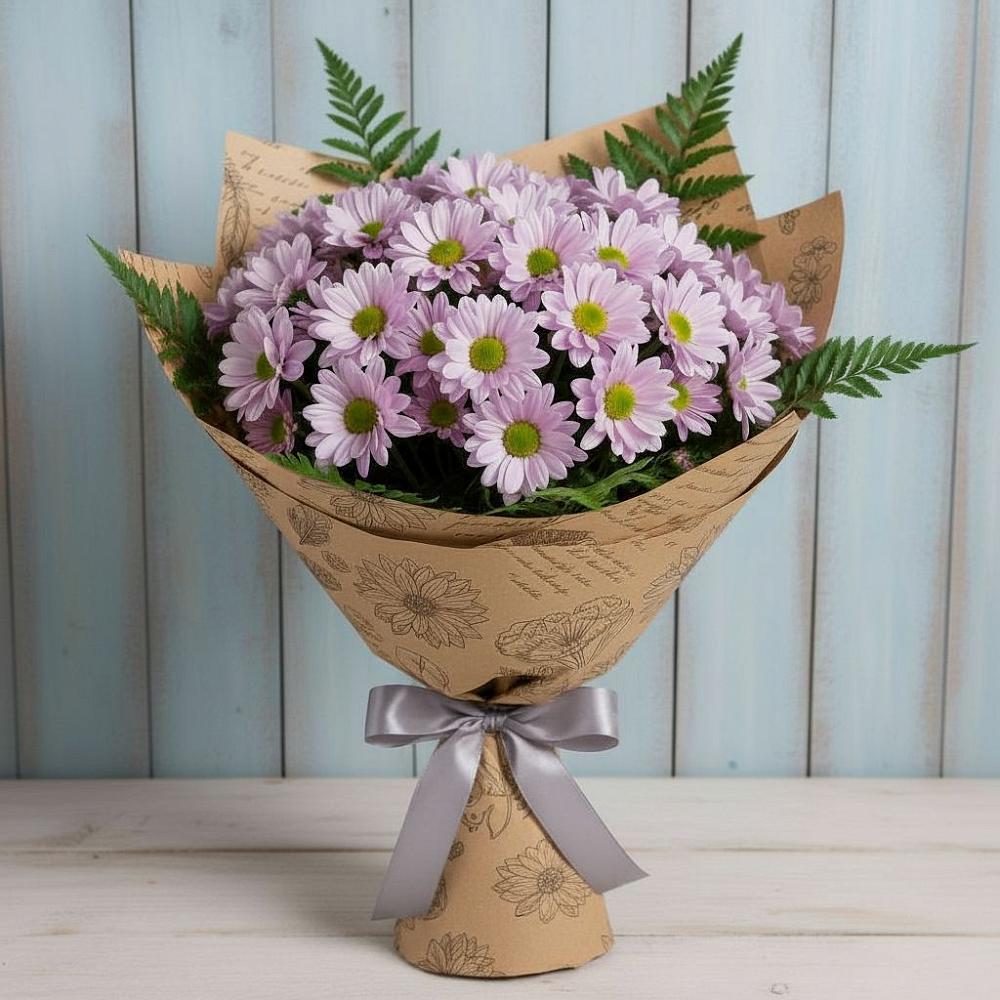 Букет цветов из: Хризантемы в Боргустанской
