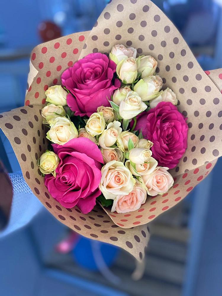 Букет цветов из: Розы в Боргустанской