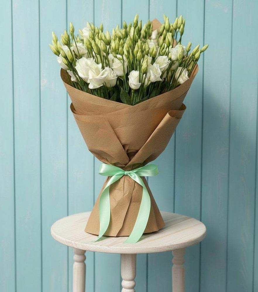 Букет цветов из: Лизиантусы в Боргустанской