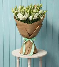 Букет цветов из:  Лизиантусы в Боргустанской