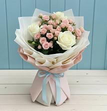 Букет цветов из:  Розы в Боргустанской