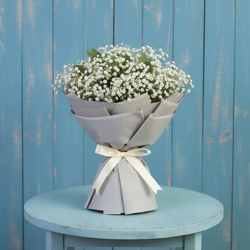 Букет цветов из: Гипсофила в Боргустанской