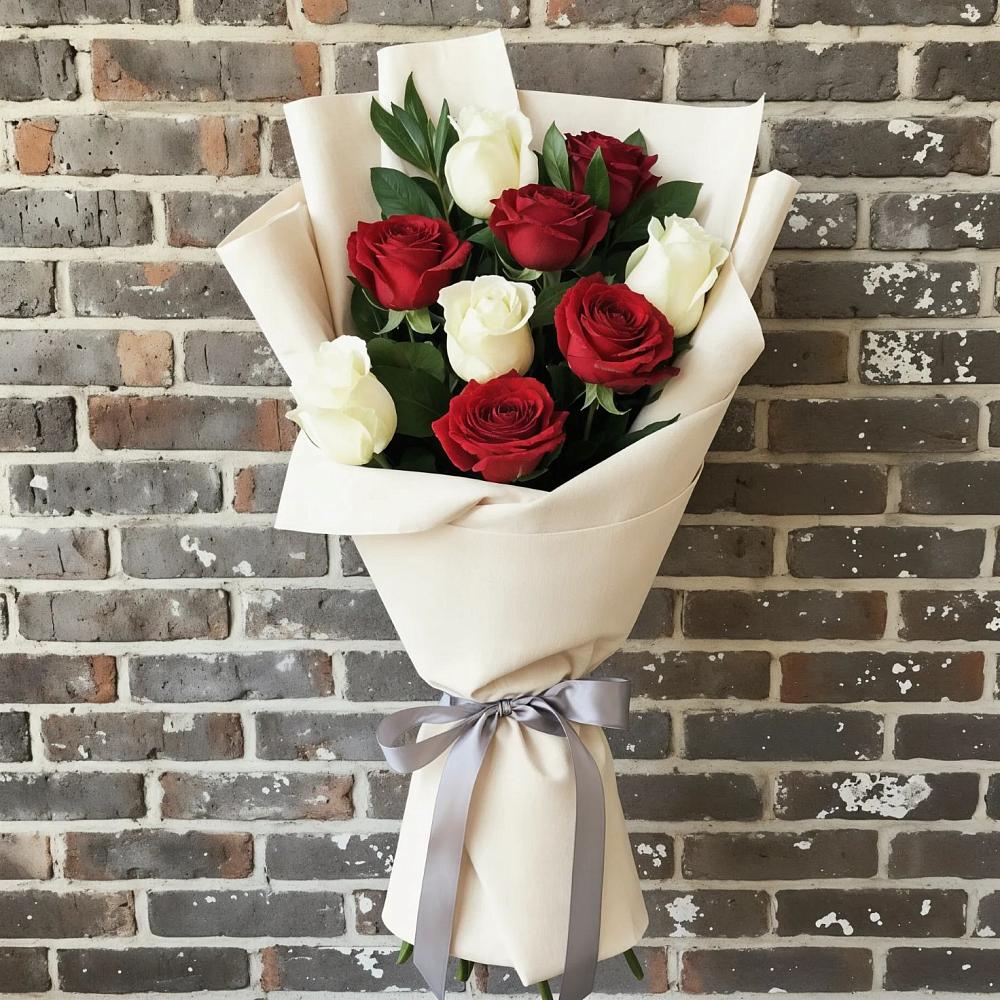 Букет цветов из: Розы в Боргустанской