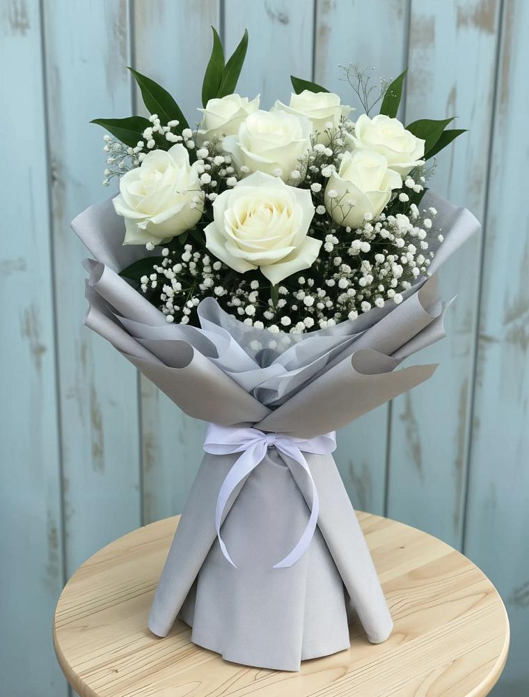 Букет цветов из: Розы в Боргустанской