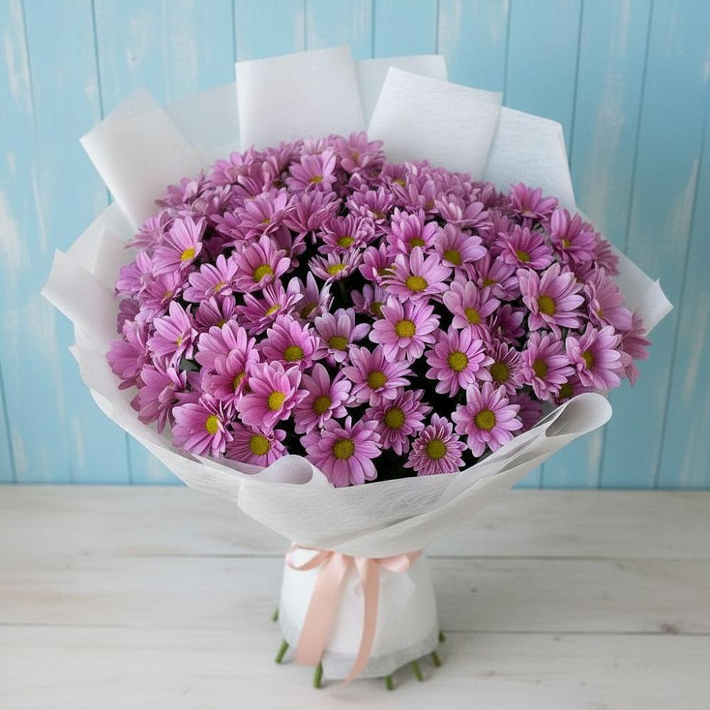 Букет цветов из: Хризантемы в Боргустанской