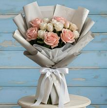 Букет цветов из:  Розы в Боргустанской
