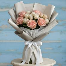 Букет цветов из:  Розы в Боргустанской