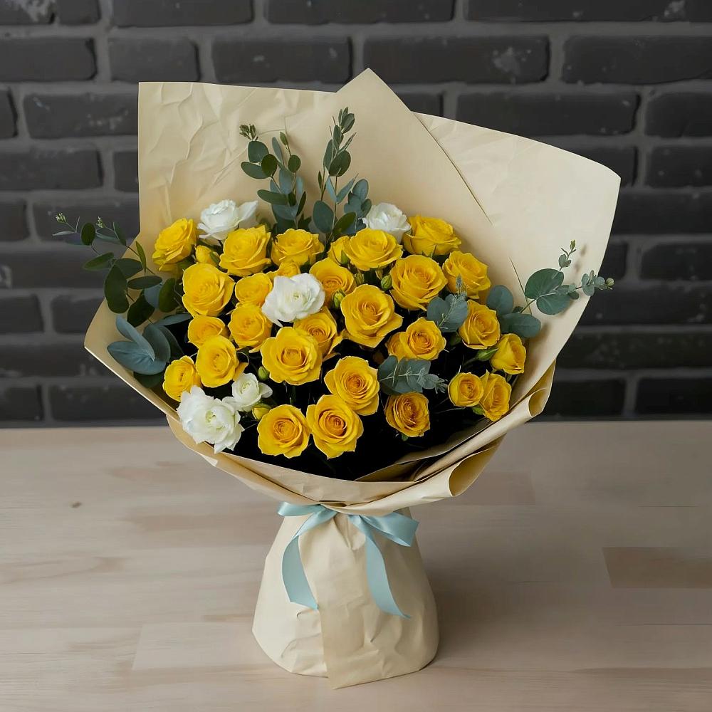 Букет цветов из: Розы в Боргустанской