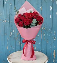 Букет цветов из:  Розы в Боргустанской
