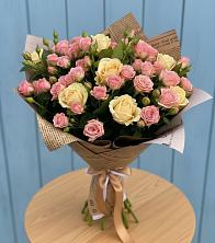 Букет цветов из:  Розы в Боргустанской