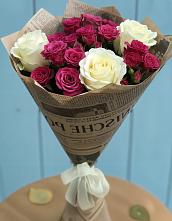 Букет цветов из:  Розы #REPLACE_PRED# Боргустанской