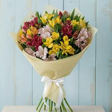 Букет цветов из:  Альстромерии в Боргустанской