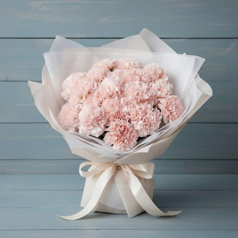 Букет цветов из: Гвоздики в Боргустанской