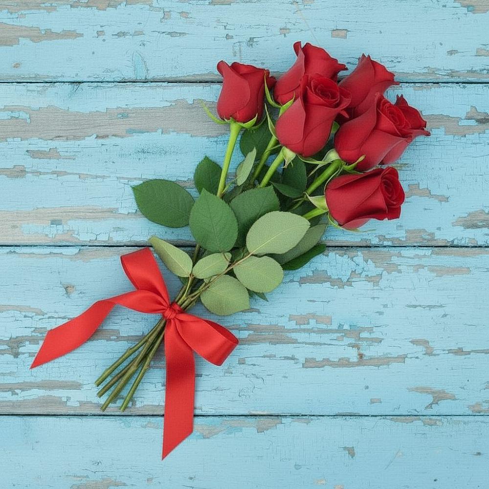 Букет Красные розы в Боргустанской