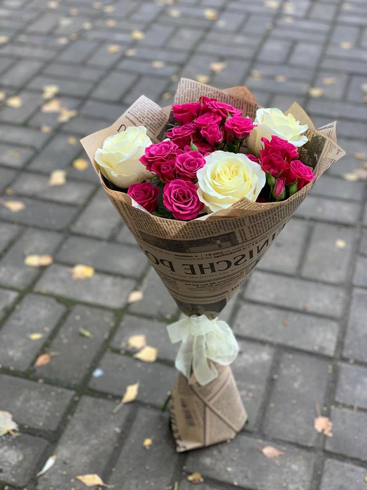 Букет цветов из: Розы в Боргустанской