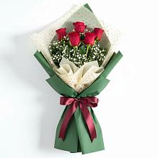 Букет цветов из:  Розы в Боргустанской