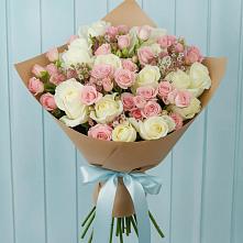 Букет цветов из:  Розы в Боргустанской