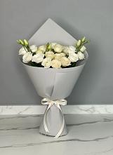 Букет цветов из:  Розы и Лизиантусы #REPLACE_PRED# Боргустанской